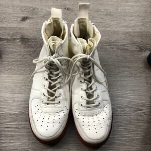 2017 NIKE AIR FORCE 1 SF AF1 917753-100 Men's Sneakers -  White - Size 8